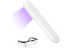 Tccbac Mini 311nm 𝑃-hototherapy Lights,Home Use and Portable, with Timer Control, UVB Lamps 𝑇herapy Light