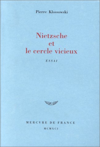 couverture de : Nietzsche et le cercle vicieux