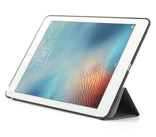 KHOMO iPad Pro 9.7 Zoll Hülle Case Graues Gehäuse mit Doppelten Schutz Ultra Dünn und Leicht, Smart Cover Schutzhülle fur das Neue Apple iPad Pro 9.7 – Italic Grey - 6