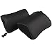 Price comparison product image Car Headrest Cushion, Koyoso Neck Support Pillow Made of Breathable Leather and Soft Memory Foam for Car Seat - Neck and Shoulder Pain Relief - Black