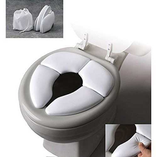Baby Toddler Travel Potty Cushion Traveller Padded Toilet Training Folding Seat