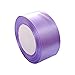 Produktbild Satinband Satin-Band Schmuckband Schleifenband Geschenkband Geschenkbänder Stoffband Seidenband Dekoband Für Hochzeit Geschenkverpackung 38mm 22M VNEIRW (Lila)