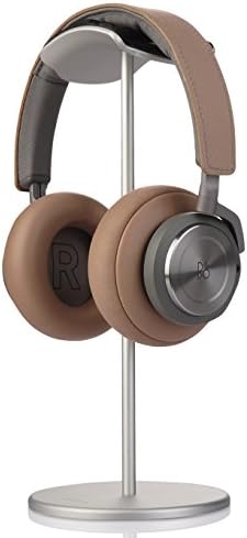 Steady Headphone Stand,Jokitech Aluminum Large Air Cushion Slim Headphone Stand Suitable for Beats Sennheiser Sony Audio-Technica Bose Shure AKG BeoPlay Logitech JBL Razer Gaming Headphones and More -Silver