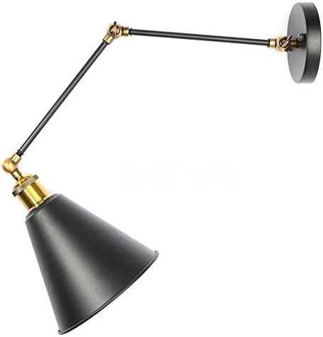 Wall Lamp Flashcat Retro Vintage Swing Arm Light Wall Light Fixture Wall Lamp Sconce Fitting(Not include light bulb)