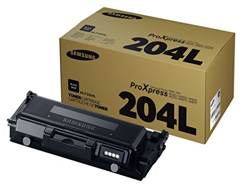 Samsung MLT-D204L/ELS Original Toner (Hohe Reichweite, Kompatibel mit: M3325/M3375/M3825/M3875/M4025/M4075, M3825/M3875/M4025/M4075, M4025/M4075) schwarz