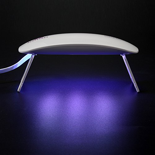 Neverland SUN Mini 6W UV Lampe Mini UV Lampe Nagellampe Polnisch Trockner Maschine für Nagel Gel Maniküre Set - 4