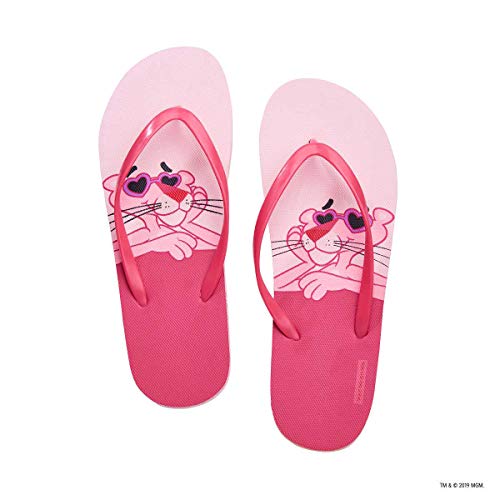 Preisvergleich Produktbild Butlers PINK PANTHER Zehentrenner Heart 39 / 40 cm