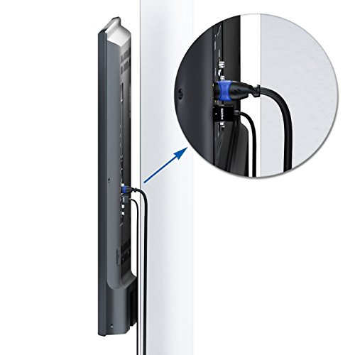 deleyCON 0,5m HDMI Kabel SLIM High Speed mit Ethernet (Neuster Standard) 3D 4K ULTRA HD SUPER flexibel - 5