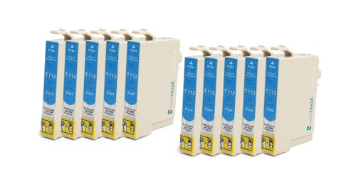 Silvertrade - Cartucce XL con chip, compatibili con Epson (4x nero T0711, 2x ciano T0712, 2x magenta T0713, 2x giallo T0714), Epson Stylus D120 D120 Network Edition D78 D92 DX4000 DX4050 DX4400 DX5000 DX6000 DX6050 DX7000F DX7400 DX7450 DX8400 DX8450 DX9400F DX9400F Wifi-Edition Office B40W Office BX300F Office BX600FW Office BX610FW S20 S21 SX100 SX105 SX110 SX115 SX200 SX205 SX210 SX215 SX400 SX400 WiFi SX405 SX405 WiFi SX410 SX415 SX425 SX510W SX515W SX600FW SX610FW (7) - 10er Set cyan ciano