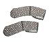 Choopie City Grips Pushchair Double Handlebar Grip Covers/Protectors - Grey Andy Dots (1 Pair)