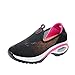 Produktbild Damen Slip-on Sneaker Luftkissen Stoßdämpfung Sportschuhe Neu Mesh Atmungsaktiv Freizeitschuhe rutschfest Laufschuhe Gr.35-40