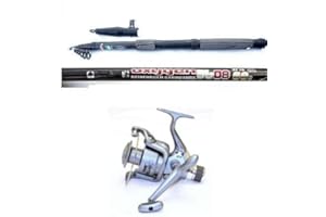 Lineaeffe Carbon Telescopic Rod 3.6m & Reel With Line