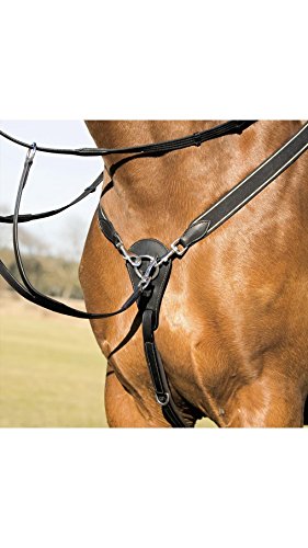 Kieffer-Arlene-2-For-Full-Blooded-Horses-Hunting-Breastplate-Black