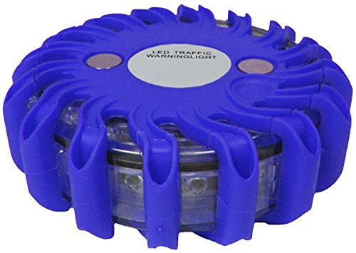 Preisvergleich Produktbild LED WARNLEUCHTE RUNDUMLEUCHTE ABSICHERUNG WARNBLITZER BLAU