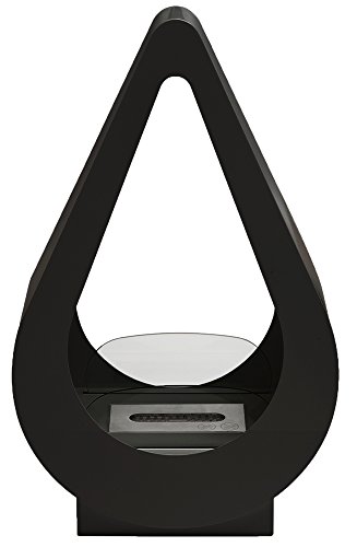 Preisvergleich Produktbild Tecno Air System Pisa Bioethanol-Kamin, Schwarz