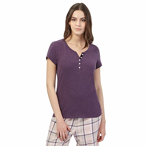 Rjr.John Rocha Womens Purple Short Sleeved Pyjama Top 18
