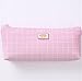 Produktbild RFGTYBDD Exquisit Kreatives Schönheits-Mädchen-Bleistift-Taschen-Rosa-Plaid-Prüfungs-Briefpapier-Taschen-Student-niedlicher Bleistift Bag_Magic Karte