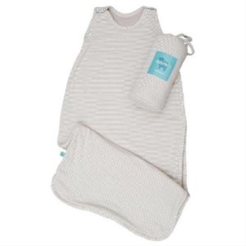 :Bambino Merino, Baby Sleeping Bag,Sand (Beige) & Ivory Stripes