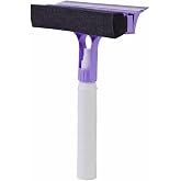 Kyrotech Su P&uuml;sk&uuml;rtmeli Pencere Sileceği, Spreyli Cam Temizleme Aparatı, Banyo Duşakabin Aynası Fayans Temizleyici, &Ccedil;ok Ama&ccedil;l