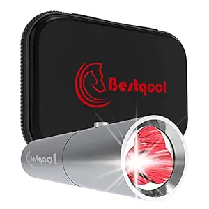 Bestqool Red Light Therapy for Pets - Clinical Grade Near Infrared Light for Dogs and Pets - Rechargeable Device for Pain Relief, Reduce Inflammation, Heal Wounds