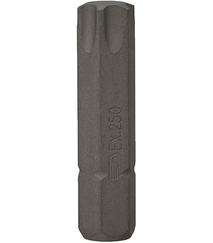 Embout De Vissage TORX T50 - Longueur 120 Mm, Entraînement 10 Mm, Acier Nickelé, Pour Visseuse Ou Manuelle