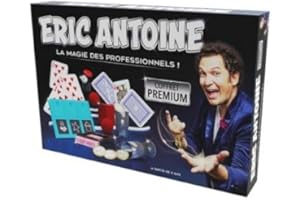 CAVERNEDESJOUETS Coffret Premium pour Eric Antoine la Magie des Professionnels - kit Tours de Magie Enfant - Set Jeu société et 1 Carte - nouveauté - a partir de 9 Ans