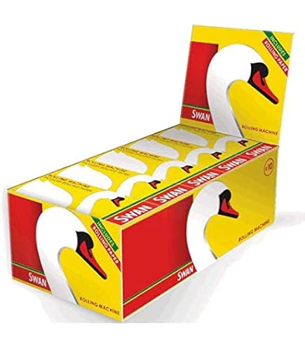 Swan Regular Size Cigarettes Rolling Machine + Green Regular Size Cigarette  Rolling Paper, 250 g : Amazon.co.uk: Everything Else
