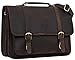 Produktbild Umhängetasche Leder Gusti studio "Greg" Laptoptasche Wasserdichtes Innenfutter Unitasche Ledertasche Herren Damen 17 Zoll Braun Dunkelbraun