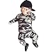 Vêtements Bébés garçons,Xinan Vêtements pour enfants Bébé garçons Vêtements Pantalons de camouflage Tops + Ensemble de pantalons longs (Gris, 80)