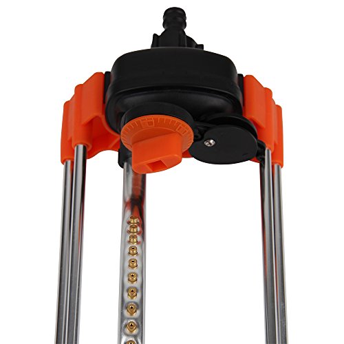 Rasensprenger Viereckregner Bewässerung Gartenregner Wasserspiel 7-15m – Modellauswahl - 5