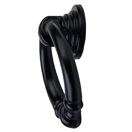 Ziehgriff Knopf – TOOGOO(R) 3 Paar Vintage Schublade Kommode Schrank Ziehgriff Knopf Griffe Schwarz - 7