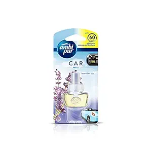 Ambi Pur Car Air Freshener Refill, Lavender Spa, 7. 5 ml