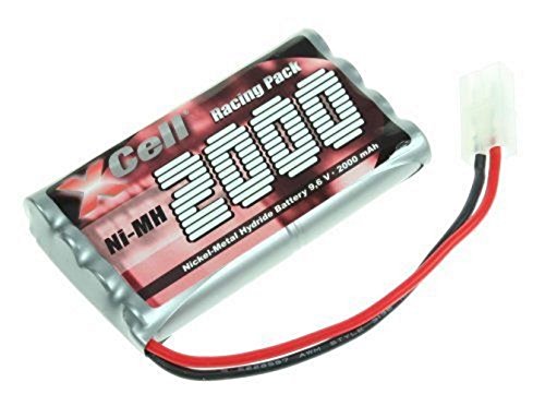 Preisvergleich Produktbild Akku RC-Pack 9,6V 2000mAh Tamiya L4x2 XCell NiMH