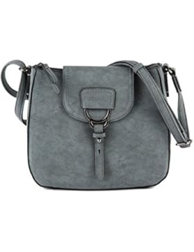 Gabor Damen Laureen Crosser Handtasche Umhängetasche Grau
