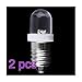 Produktbild LED-Birne, 2pcs E10 LED Schraubsockel-Anzeigelampe, Beleuchtungslampe, kaltweiß DC 6V 3W