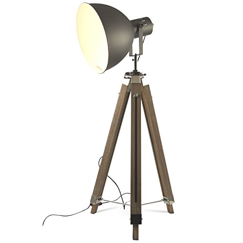 Tripod Stehlampe Tischleuchte Industrial Design Stehleuchte höhenverstellbar mq-l53 - 3
