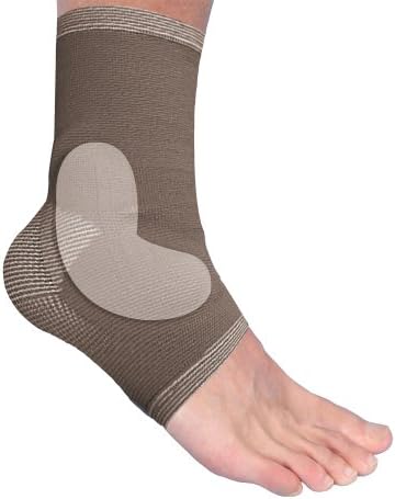 Elastic Ankle Brace with Gel Inserts for ankle support and compression following an ankle injury, ankle instability, ankle distortion, arthritis, ankle ligament weaknesses or for support following the removal of a plaster cast. Available in 4 sizes – small to extra large. (Extra Large)