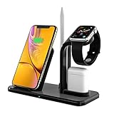apple watch 4 iphone ladestation Sicher und schnell: Schnellladung mit 10 W Samsung Galaxy S10 /S10 Plus /S9 /S9 Plus /Note 8 /S8 /S8 Plus und anderen Android-Handys; 7,5W Standard laden iPhone XS, XR, X / 8 Plus / 8, 2W für iwatch auf, 1.75W für Airpods.