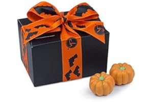 CHOCOLISSIMO Ballotin Petit - Halloween - Cioccolatini - 12 x Torrone Zucca | Cioccolato | Caramelle di Halloween | Dolci | Festa di Halloween | regalo | bambini | bambino | ragazza | ragazzi | uomo | donna