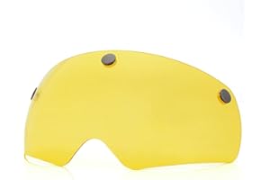 FUNWICT Gafas Magnéticas para Casco Bicicleta Gafas Extraíbles para Casco Bicicleta con Visera para Hombre