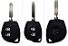 Produktbild CK+ Opel Auto-Schlüssel Hülle Key Cover Case Etui Silikon für Agila A + B - Schwarz