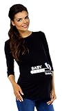 Zeta Ville – Damen Umstands-Oberteil Top T-Shirt witzige Baby Loading Druck 549c - 2
