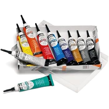 Pebeo Vitrea Filzstifte-Set Für Glasmalerei – Glänzend, Wasserfest & Spülmaschinenfest