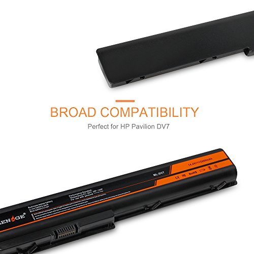 LENOGE Hochleistung Li-ion Akku Ersatz Laptop Batterie Für HP Pavilion Dv7 DV8 DV8t DV8-1000 Dv8t-1000 Hp HDX18 HDX18-1000 HDX18T-1000 18 Monate Garantie - 2