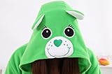 Honeystore Jumpsuit Tier Cartoon Glück Bär Fasching Halloween Kostüm Sleepsuit Cosplay Pyjama Schlafanzug Erwachsene Unisex Kigurumi Tier Onesize L -