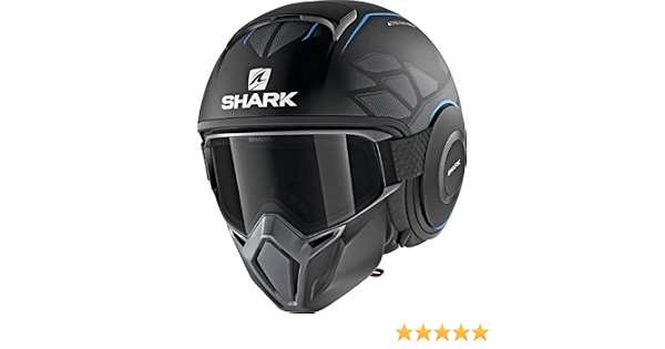 Shark Street Drak Hurok Mat KBK Motorcycle Helmet, XS : Amazon.de:  Automotive