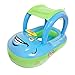 Price comparison product image YRSHOP Baby Floats Baby Swimming Ring with Sunshade Baby Swimming Float Baby Swim Seat for 0-3 Years (blue)