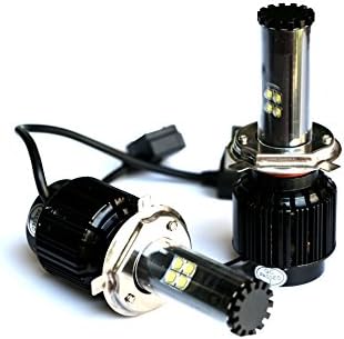 12VO TURBO STORM LED HEADLIGHT HEADLAMP FOG LIGHT FRONT LIGHT H4 SET(2PCS)