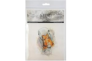 ITD Collection - Mini Rice Paper Creative Set 14.8 x 14.8 cm (6 Sheets), Decoupage Rice Papers for Crafts, Paper for Decoration, Multicoloured (RSM002)