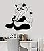 Produktbild Panda Gamer Teen Zimmer Videospiel Vinyl Wandtattoos Aufkleber Kinderzimmer Wohnzimmer Nette Dekoration Abnehmbare 56 * 60 CM